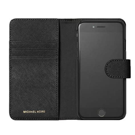 michael kors saffiano leather folio phone case|Saffiano Leather Folio Phone Case for iPhone X .